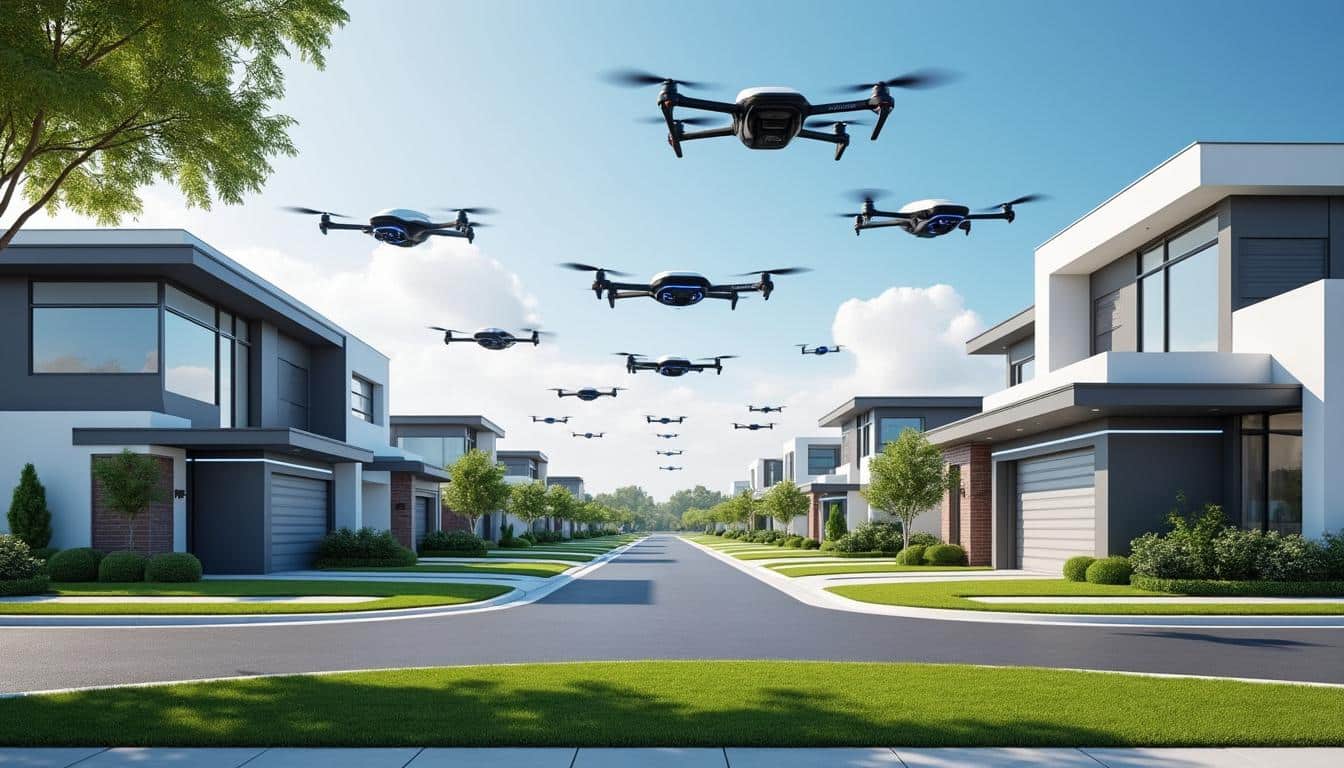 découvrez comment le marché immobilier valorise de plus en plus les maisons neuves compatibles avec la livraison par drone, alliant modernité et innovation pour un avenir connecté.